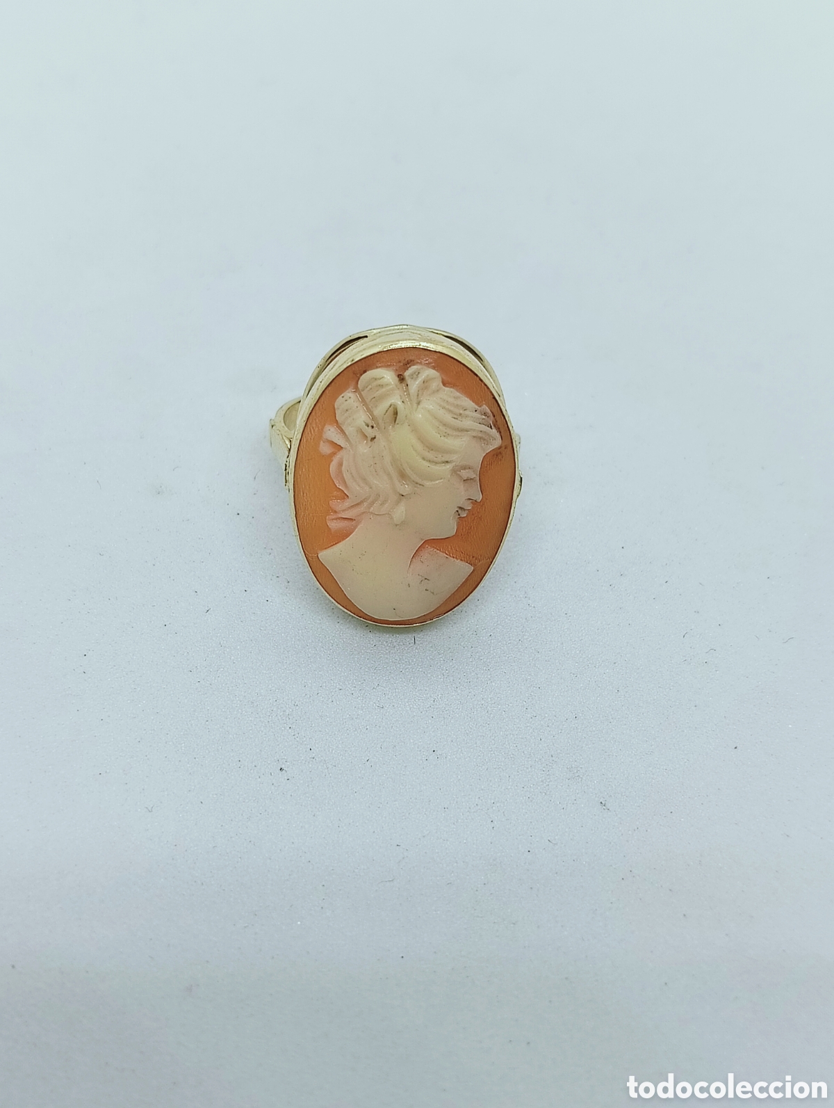 Joyeria: Anillo oro 18kts. camafeo 3.-grms. - Foto 1