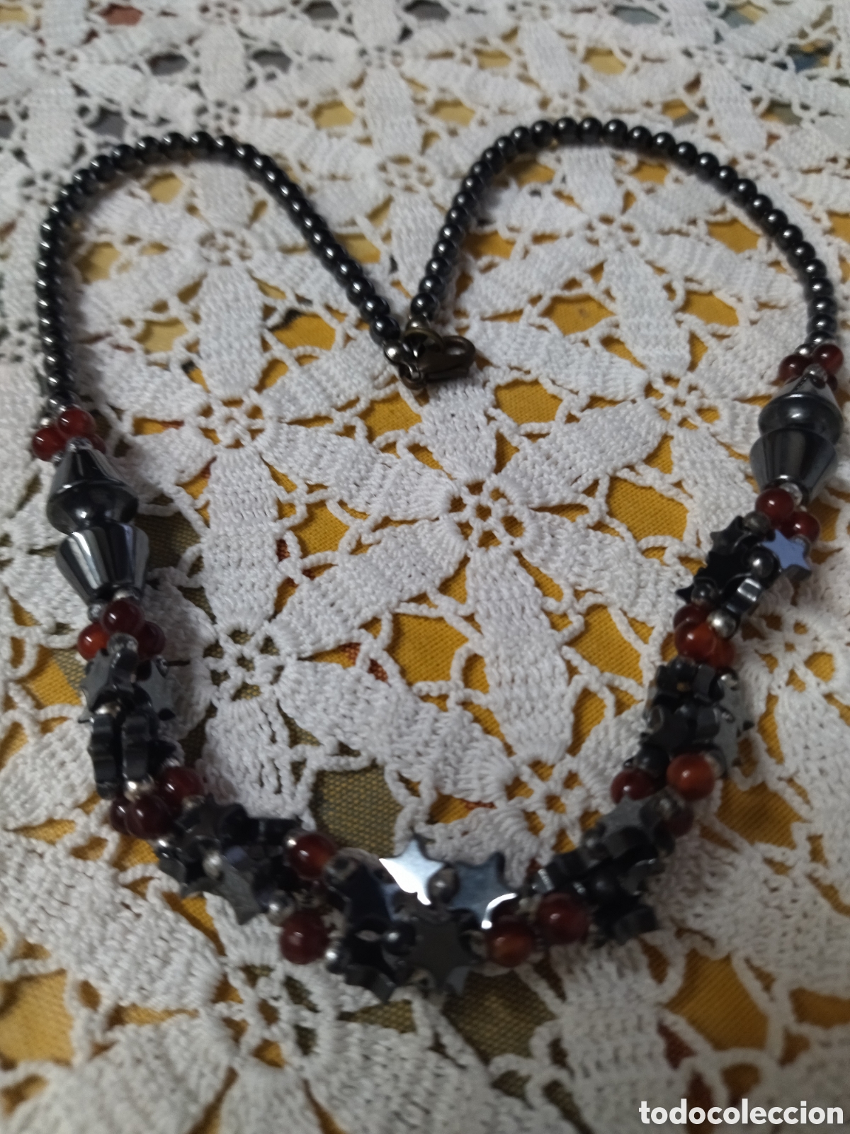 Joyeria: Collar de hematites a&ntilde;os ochenta - Foto 1