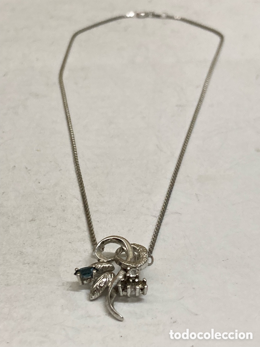 Joyeria: Collar y colgante de plata CC140 - Foto 1