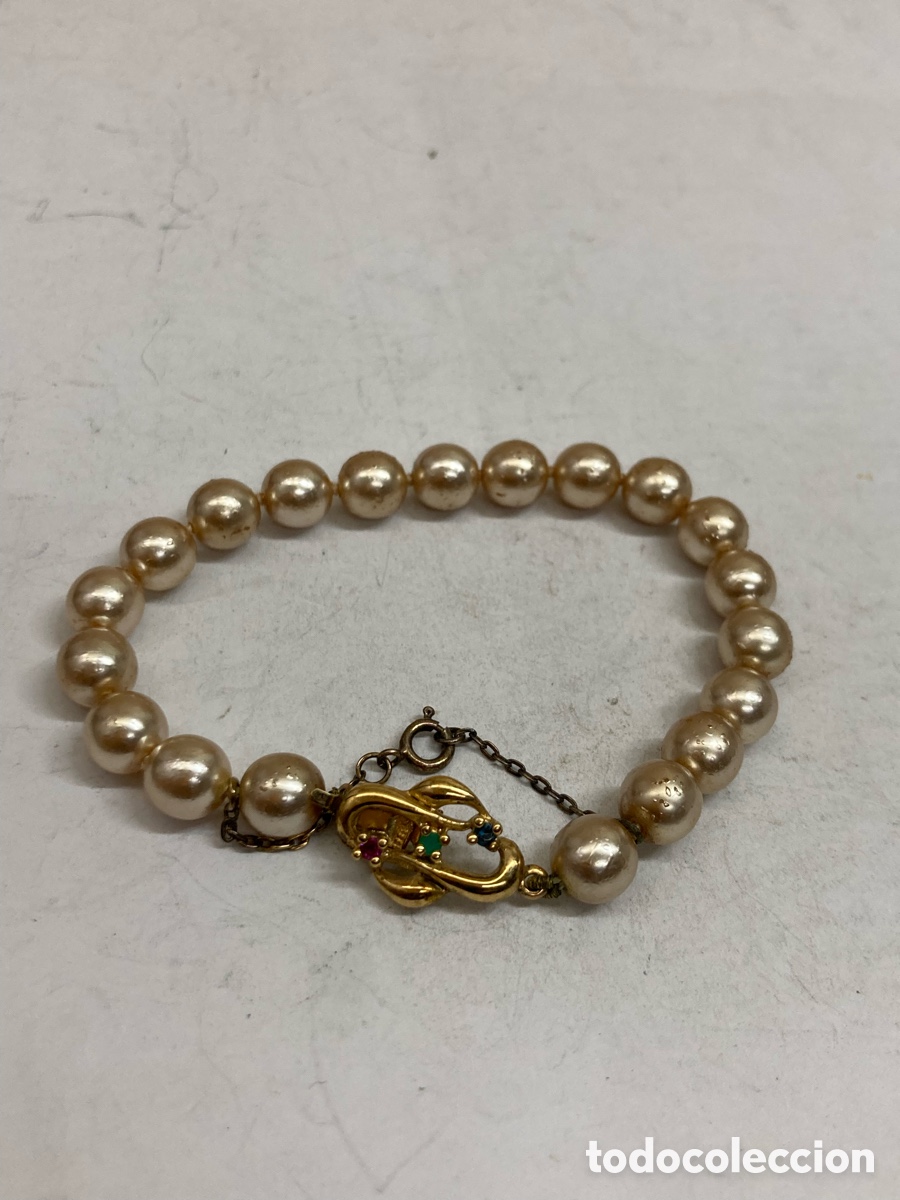 Joyeria: Pulsera de plata y perlas Pul216 - Foto 1