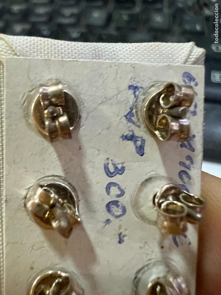 Joyeria: PAREJA DE PENDIENTES DE PLATA - MEDIDA 5 MM - Foto 2