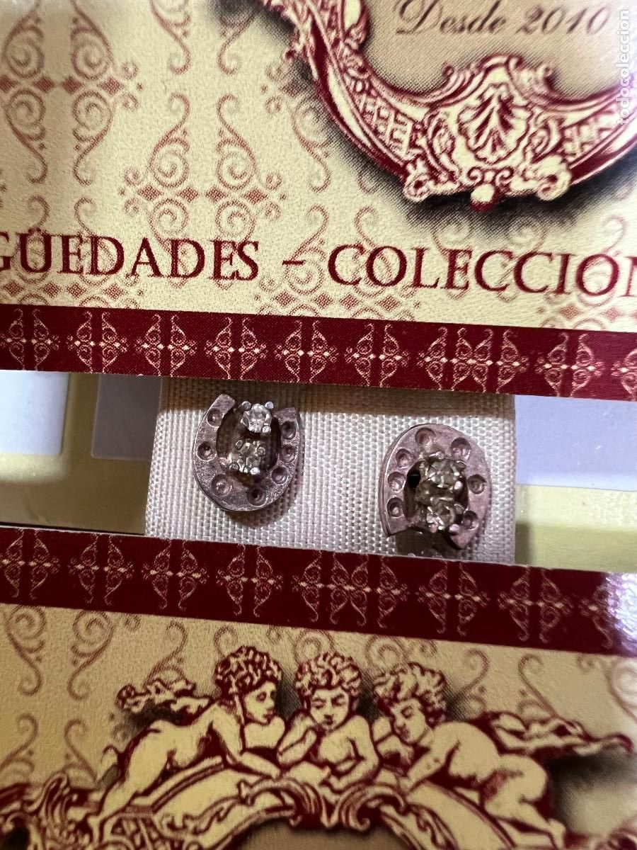 Joyeria: PAREJA DE PENDIENTES DE PLATA - MEDIDA 1 CM - Foto 1