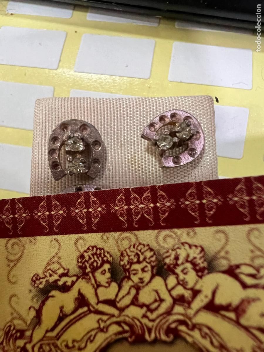 Joyeria: PAREJA DE PENDIENTES DE PLATA - MEDIDA 1 CM - Foto 1