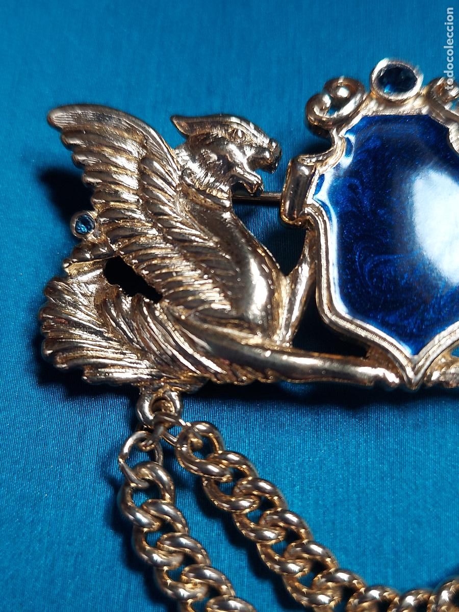 Joyeria: Broche Trifari Double Drag&oacute;n Griffin - Foto 9