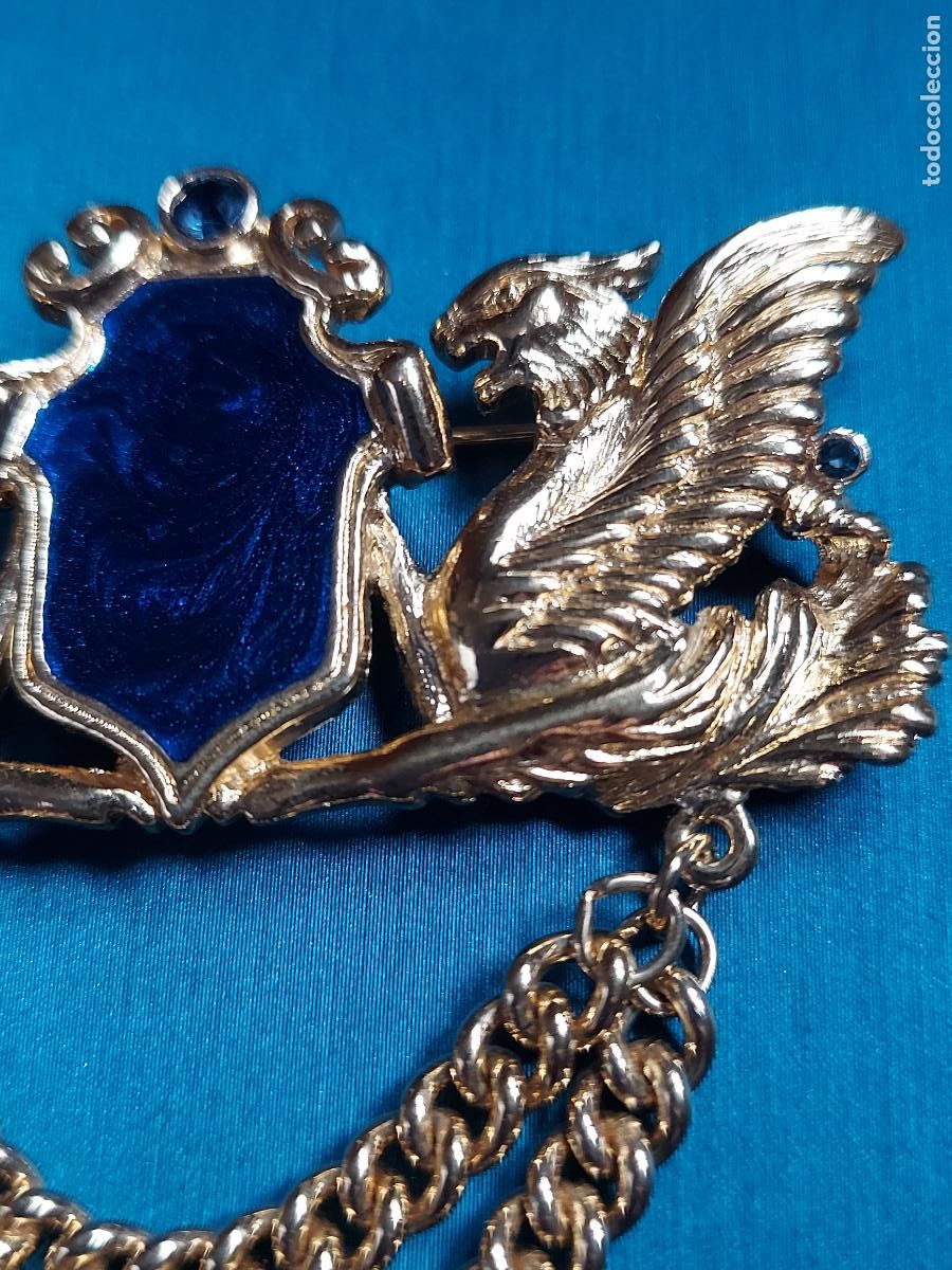 Joyeria: Broche Trifari Double Drag&oacute;n Griffin - Foto 10
