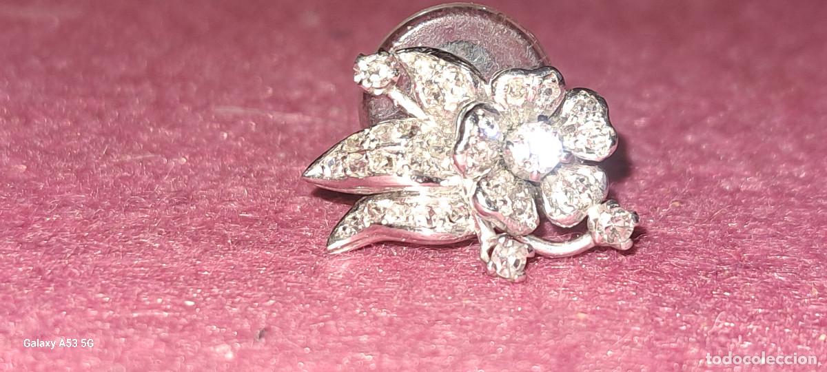 Joyeria: ANTIGUOS PENDIENTES DE PLATINO Y DIAMANTES - ref. 101 - Foto 4