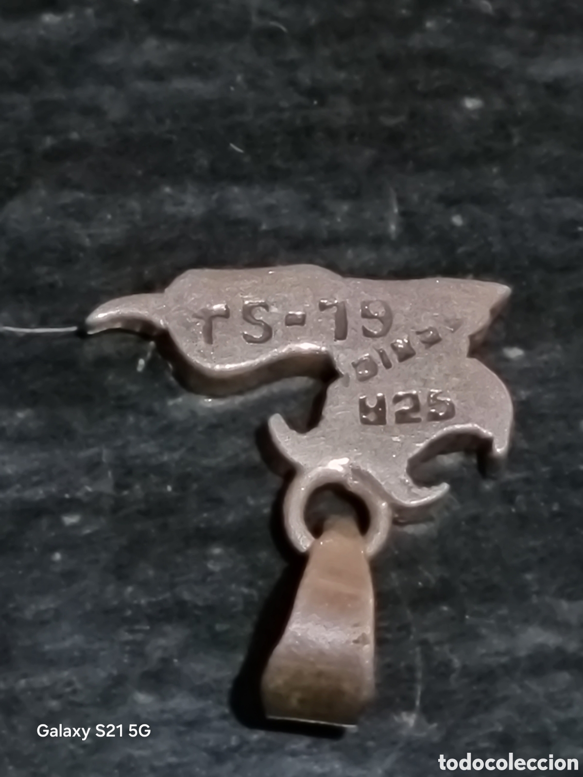 Joyeria: PEQUE&Ntilde;O COLGANTE DE PLATA PERRO - Foto 2