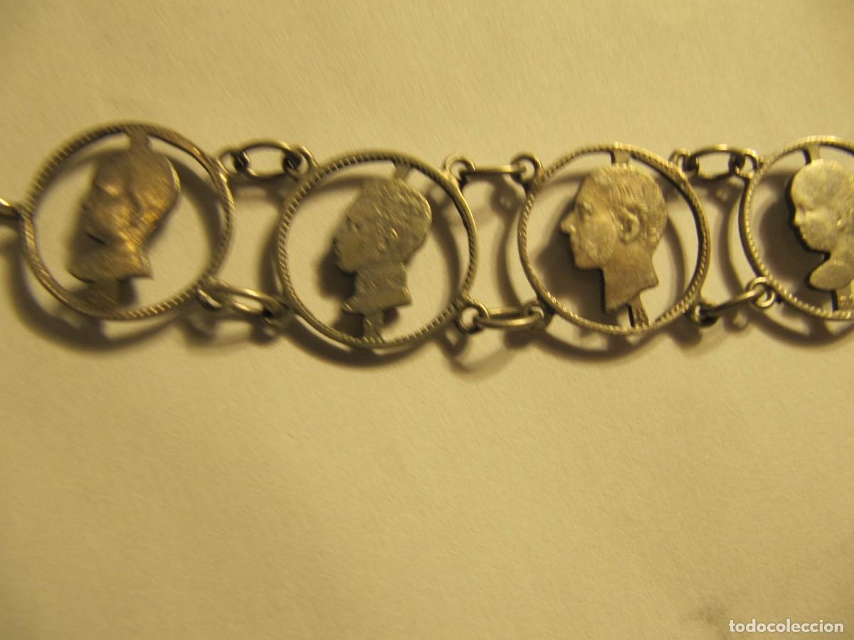 Joyeria: PULSERA REALIZADA CON MONEDAS DE ALFONSO XIII - Foto 5