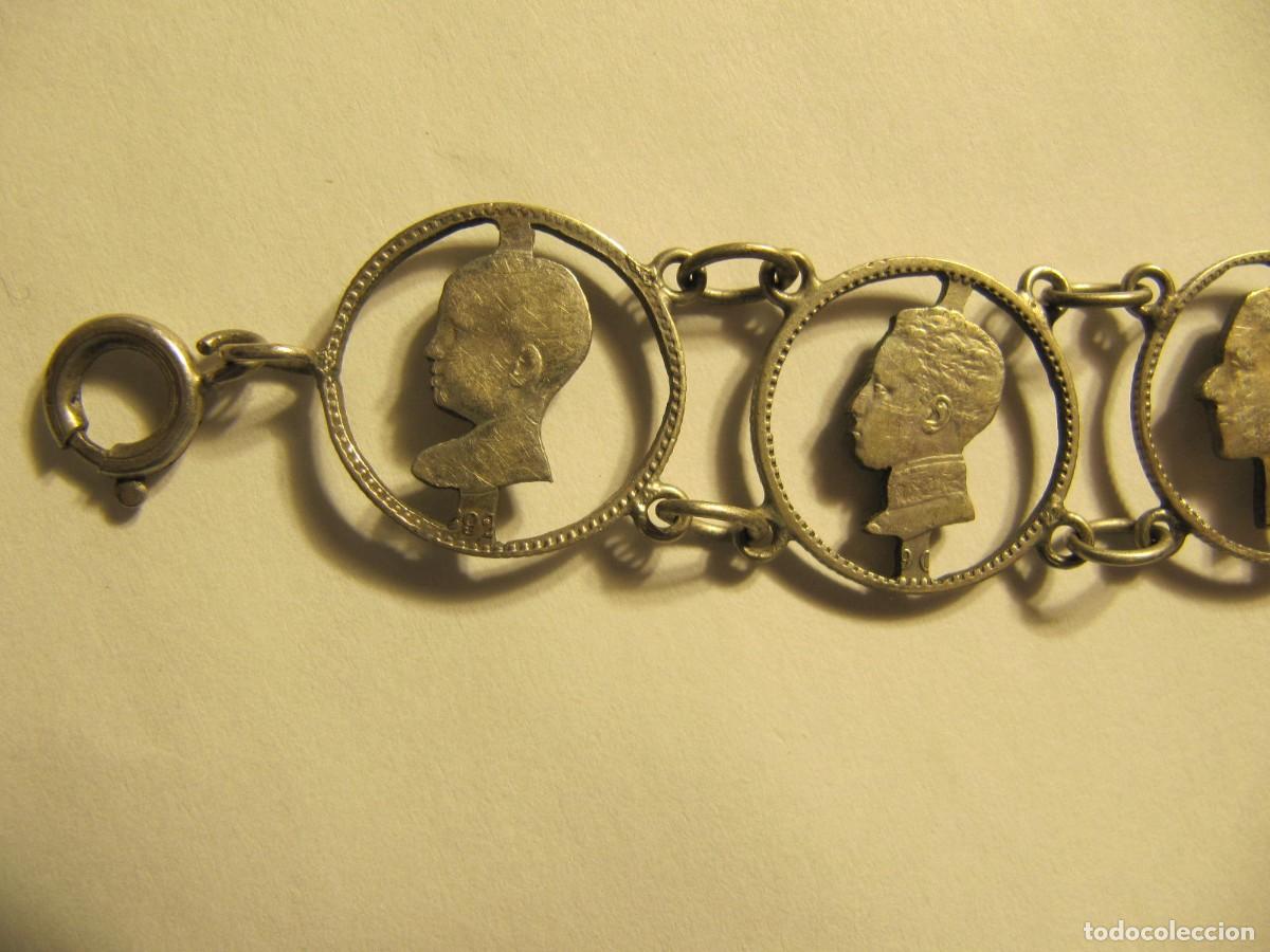 Joyeria: PULSERA REALIZADA CON MONEDAS DE ALFONSO XIII - Foto 6