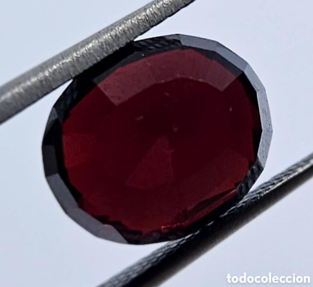 Joyeria: Granate 6,10 ct certificado gemol&oacute;gico - Foto 2
