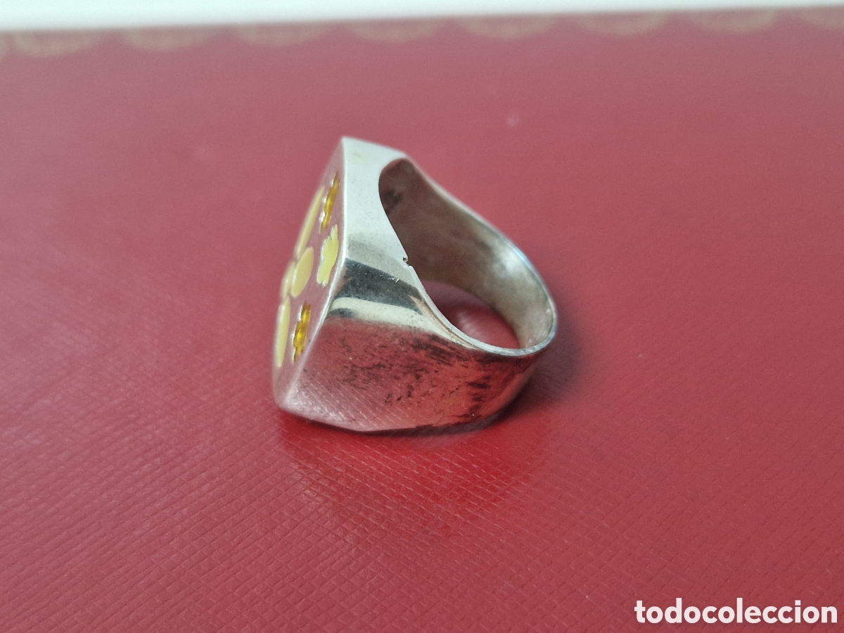 Joyeria: BONITO ANILLO DE PLATA DE LEY ANCHO - Foto 7