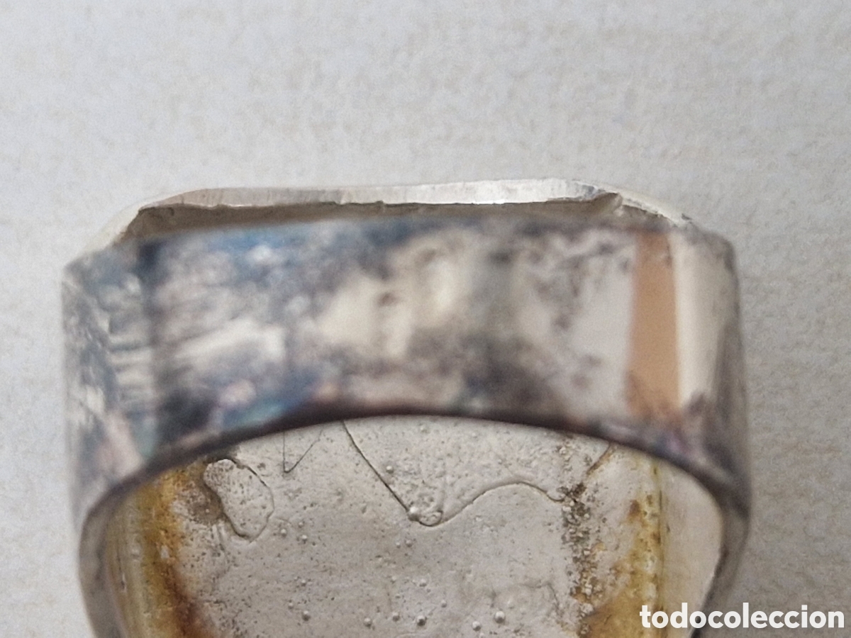 Joyeria: BONITO ANILLO DE PLATA DE LEY ANCHO - Foto 12