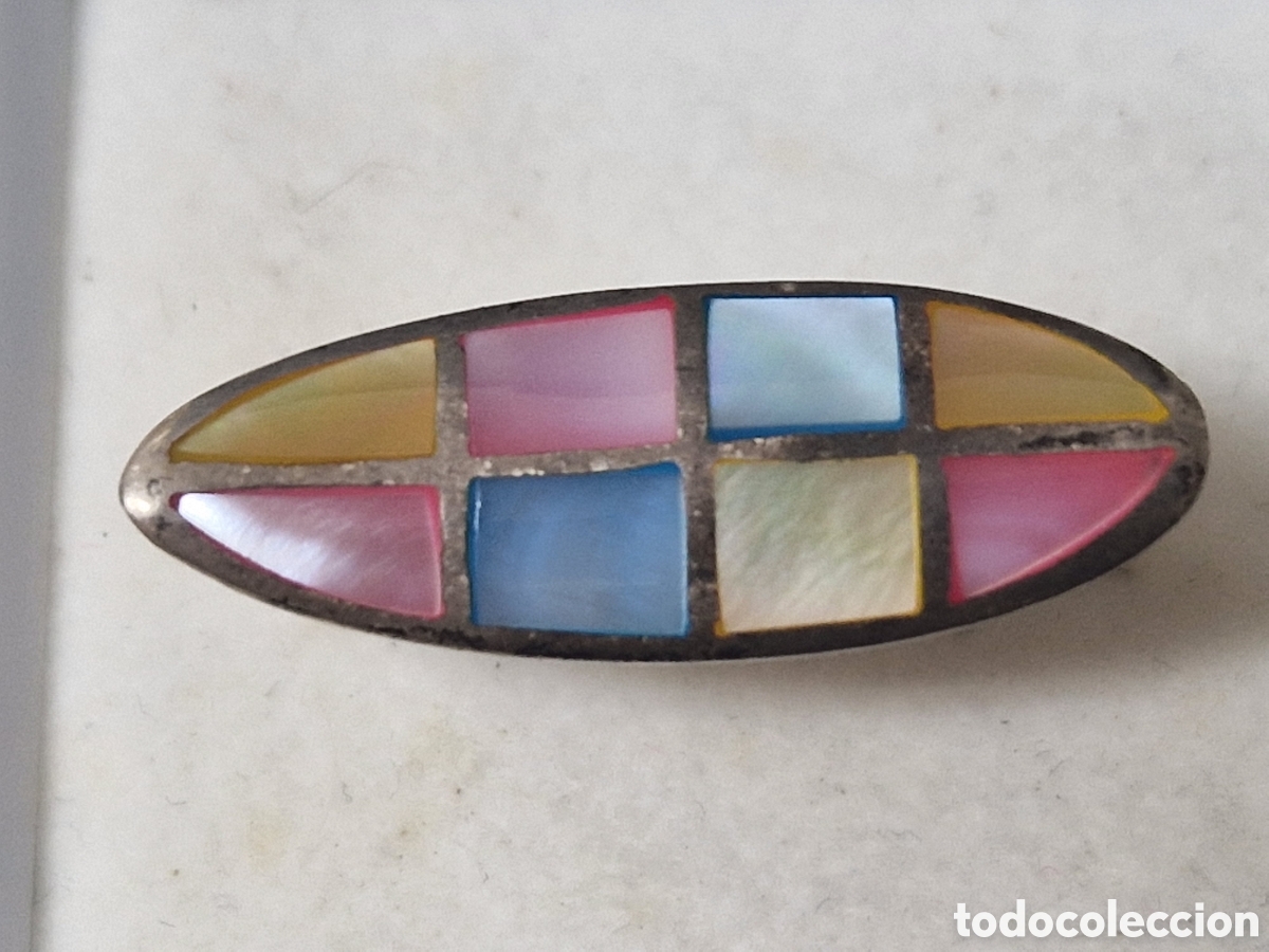 Joyeria: BONITO ANILLO PLATA Y NACAR NUEVO - Foto 10
