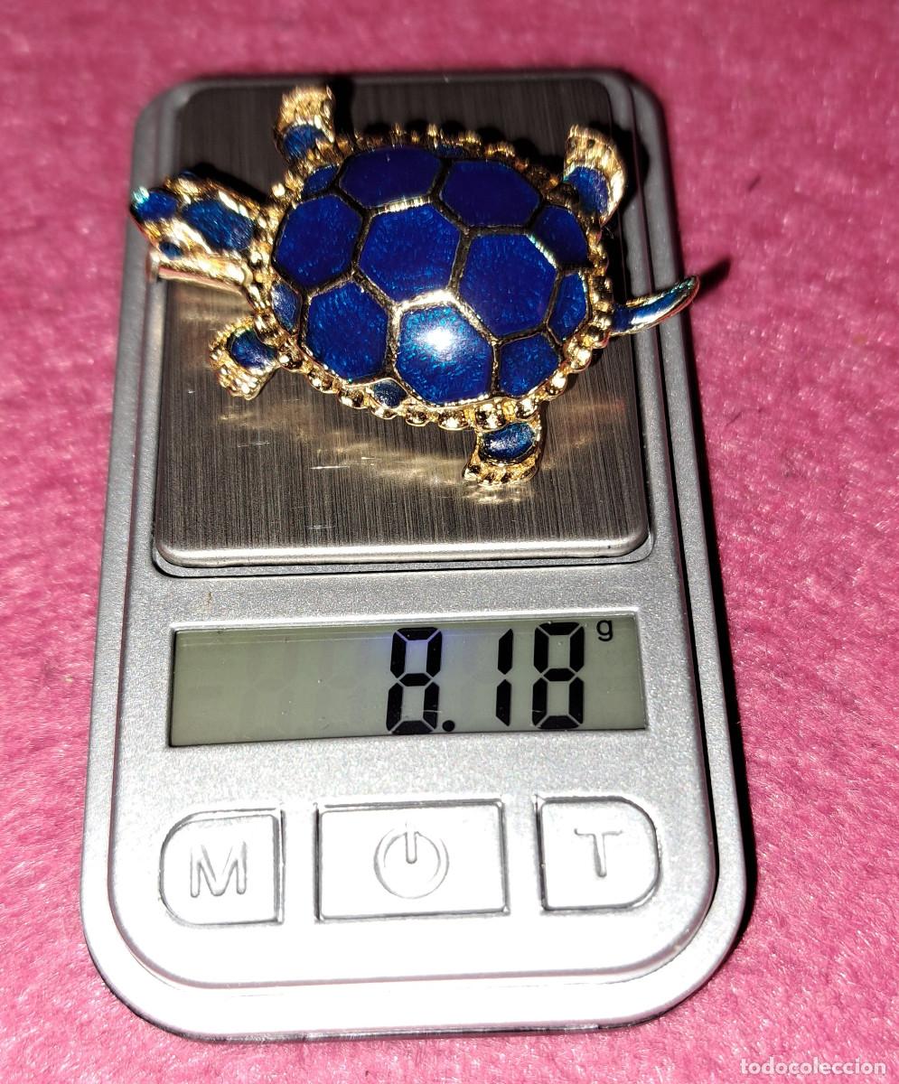 Joyeria: BROCHE ESMALTE Y PLATA DORADA - TORTUGA - 3,6 CMS. - REF. 509 - Foto 5