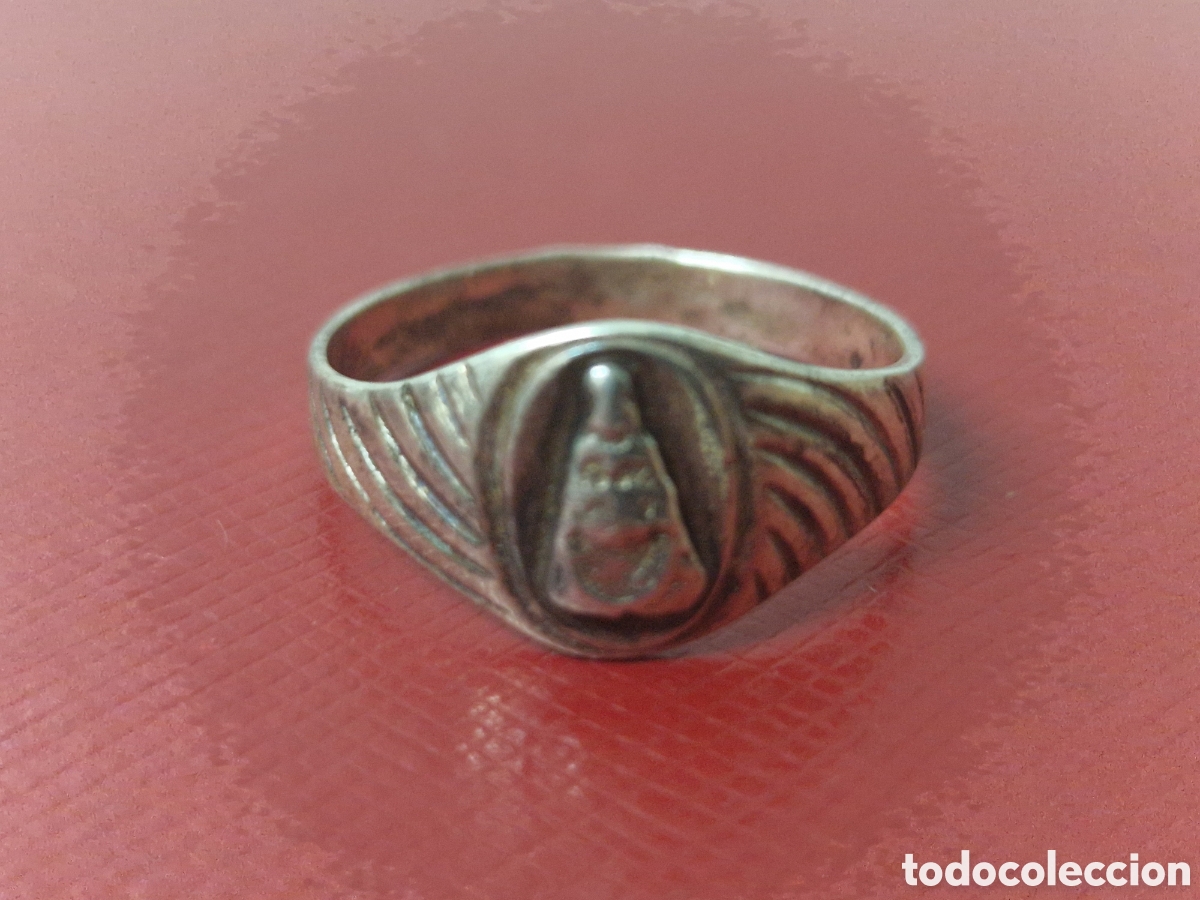 Joyeria: ANILLO DE PLATA DE LEY VIRGEN - Foto 2