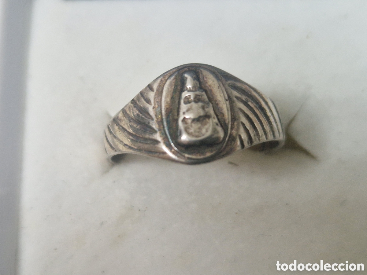Joyeria: ANILLO DE PLATA DE LEY VIRGEN - Foto 4