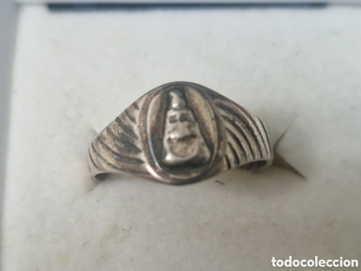 Joyeria: ANILLO DE PLATA DE LEY VIRGEN - Foto 5