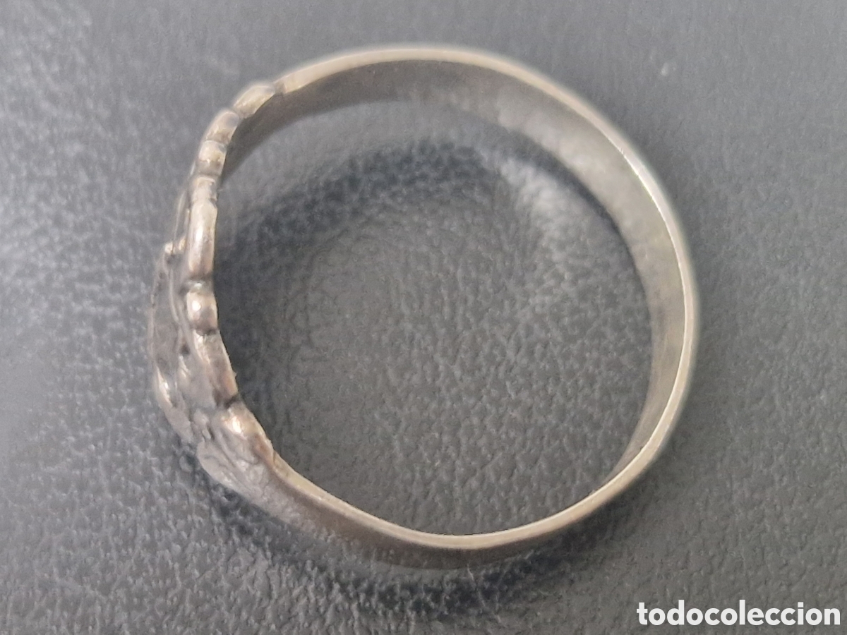 Joyeria: ANILLO DE PLATA DE LEY CRISTO EN LA CRUZ - Foto 4