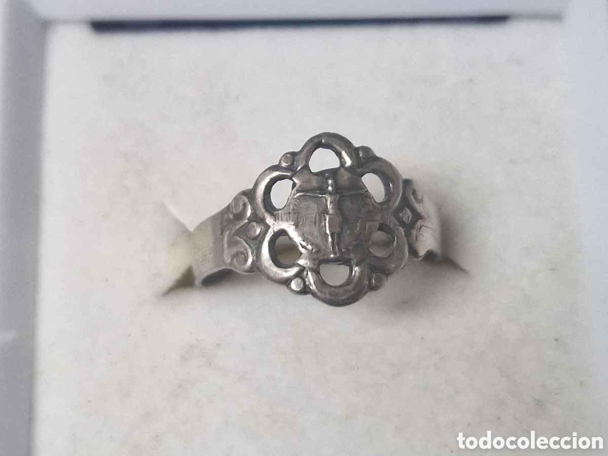 Joyeria: ANILLO DE PLATA DE LEY CRISTO EN LA CRUZ - Foto 6