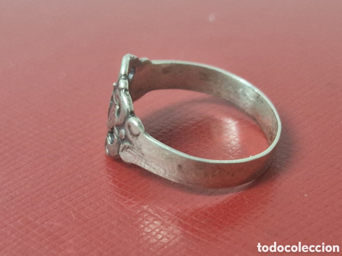 Joyeria: ANILLO DE PLATA DE LEY CRISTO EN LA CRUZ - Foto 8