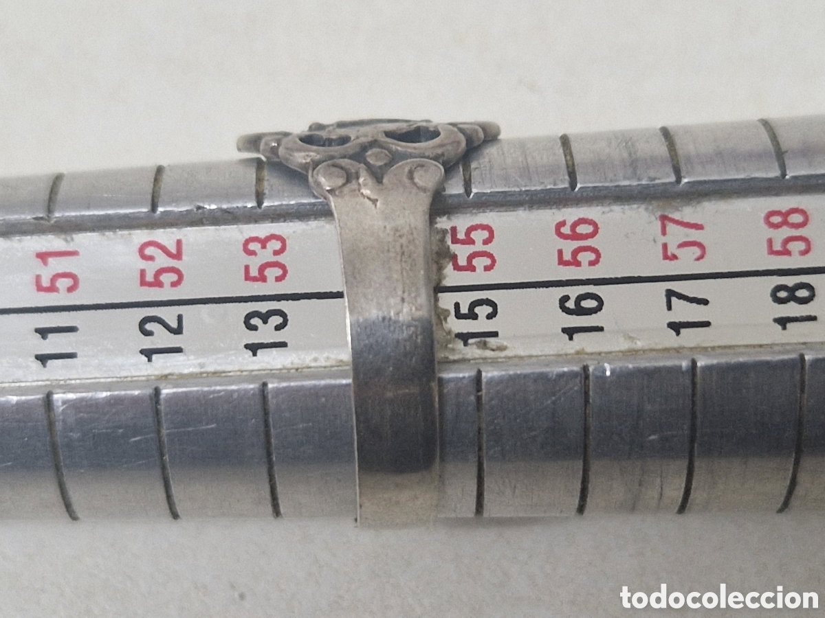 Joyeria: ANILLO DE PLATA DE LEY CRISTO EN LA CRUZ - Foto 9