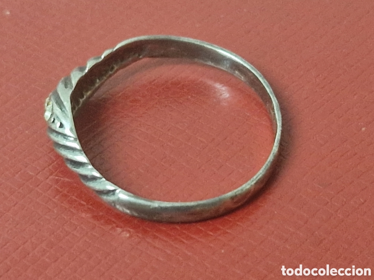 Joyeria: ANILLO DE PLATA DE LEY Y CIRCONITAS - Foto 5
