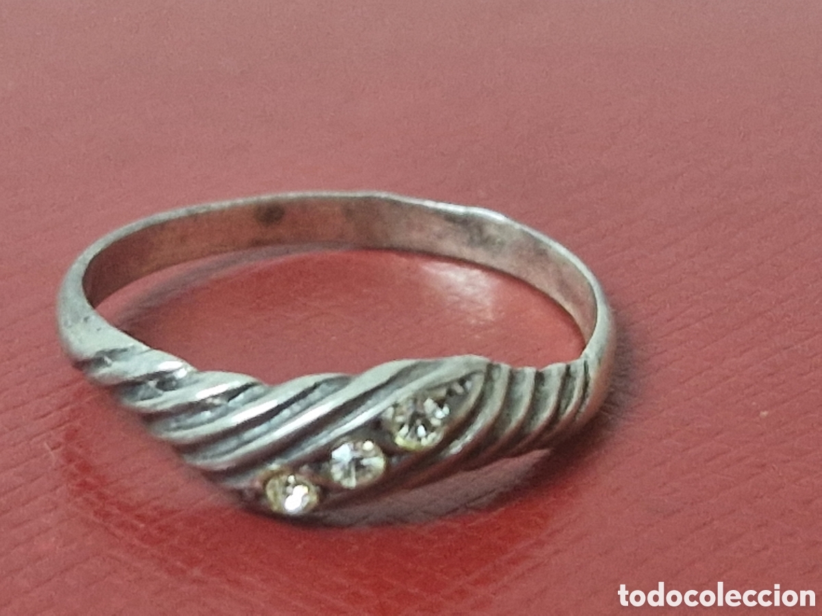Joyeria: ANILLO DE PLATA DE LEY Y CIRCONITAS - Foto 7