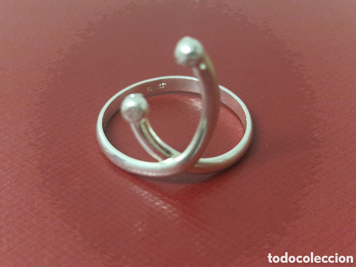 Joyeria: BONITO ANILLO PLATA RODIADA 925 - Foto 3