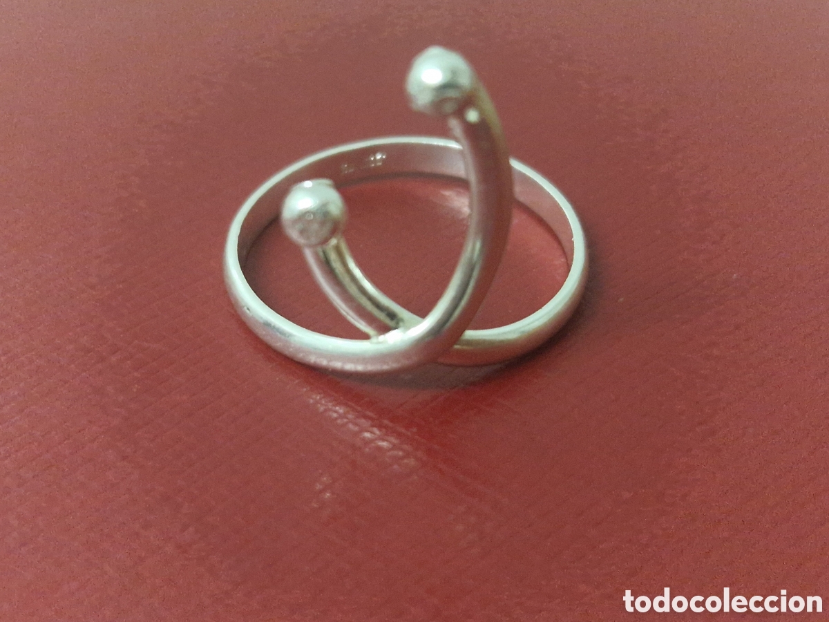 Joyeria: BONITO ANILLO PLATA RODIADA 925 - Foto 4