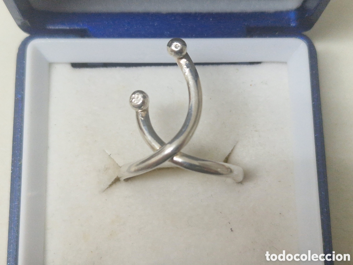 Joyeria: BONITO ANILLO PLATA RODIADA 925 - Foto 6