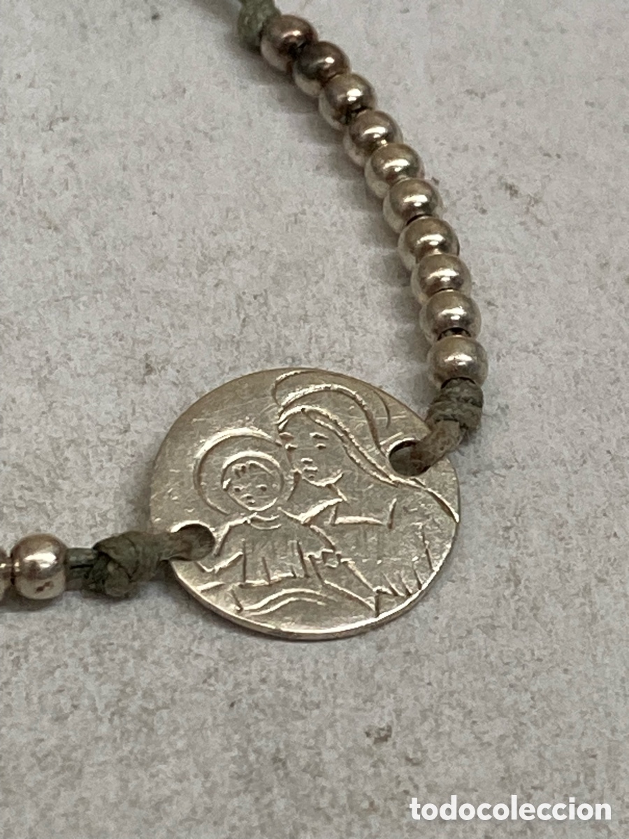 Joyeria: Pulsera de plata religiosa Pul222 - Foto 2