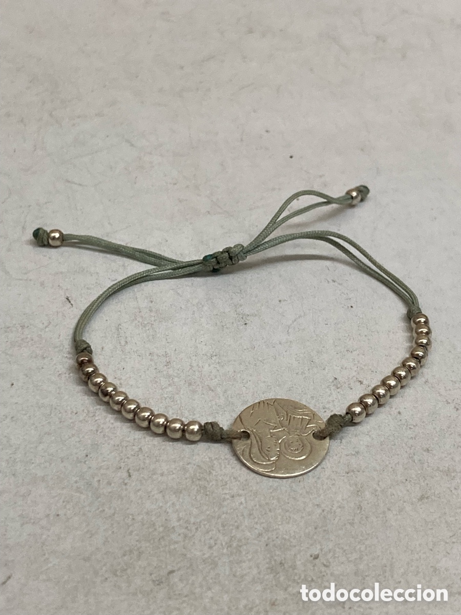 Joyeria: Pulsera de plata religiosa Pul222 - Foto 1