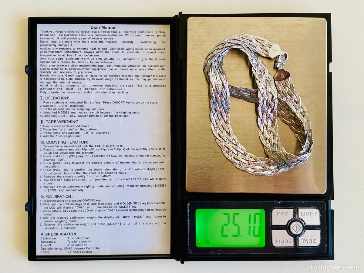 Joyeria: Collar de plata 925 ( Largo 47,5 cm ) - Foto 6