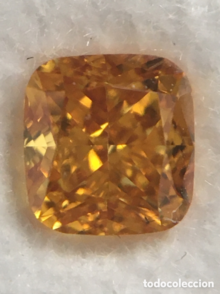 Joyeria: Diamante naranja certificado HRD - Foto 3