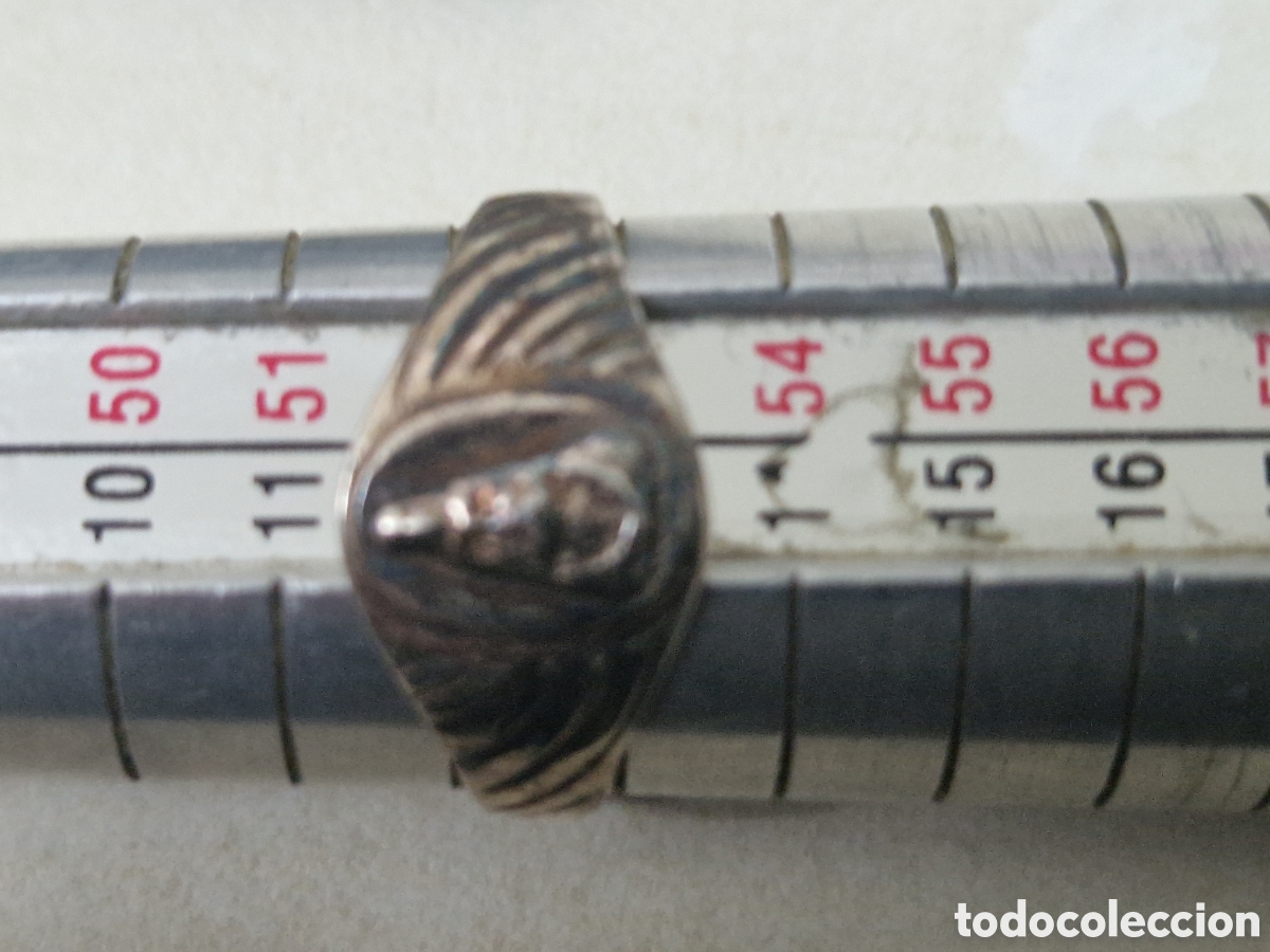 Joyeria: BONITO ANILLO EN PLATA DE LEY VIRGEN - Foto 4