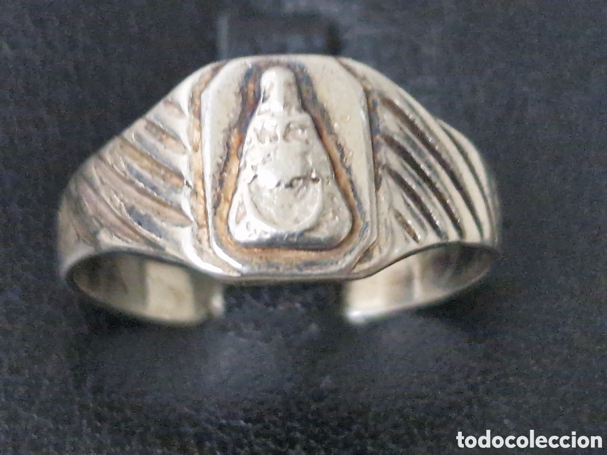 Joyeria: BONITO ANILLO EN PLATA DE LEY VIRGEN4 , - Foto 2