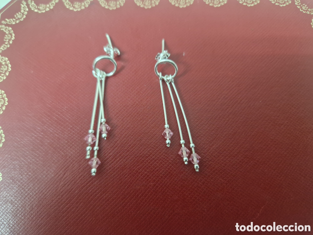 Joyeria: PENDIENTES LARGOS EN PLATA DE LEY NUEVOS - Foto 3