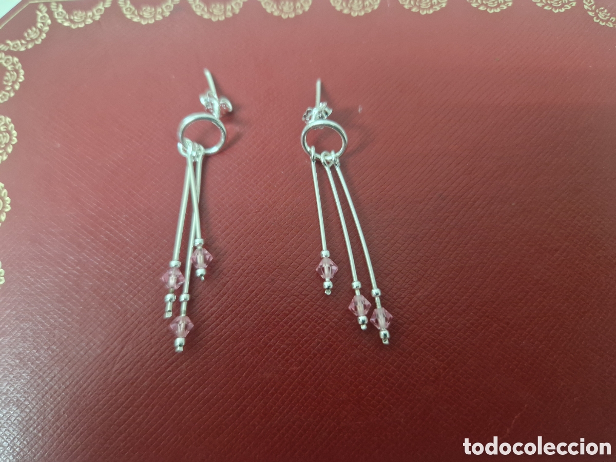 Joyeria: PENDIENTES LARGOS EN PLATA DE LEY NUEVOS - Foto 4