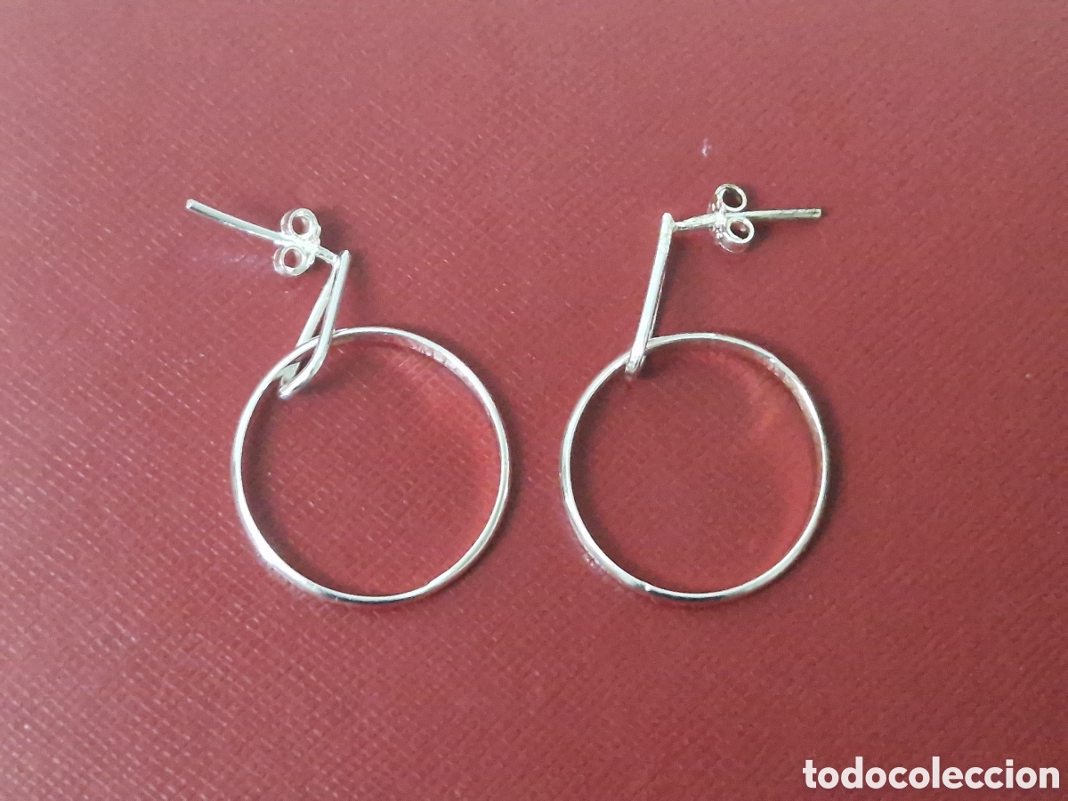 Joyeria: PENDIENTES DE ARO PLATA DE LEY NUEVOS - Foto 2