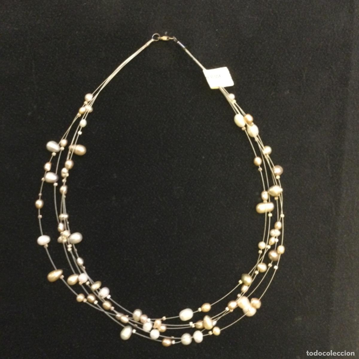 Joyeria: Collar / Gargantilla de perlas cultivadas. 46 cms. NUEVO. - Foto 1