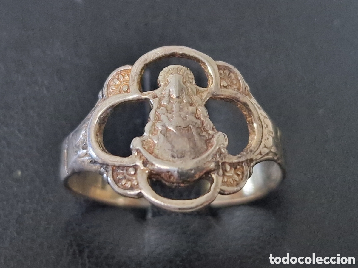 Joyeria: ANILLO DE PLATA DE LEY Y VIRGEN - Foto 3