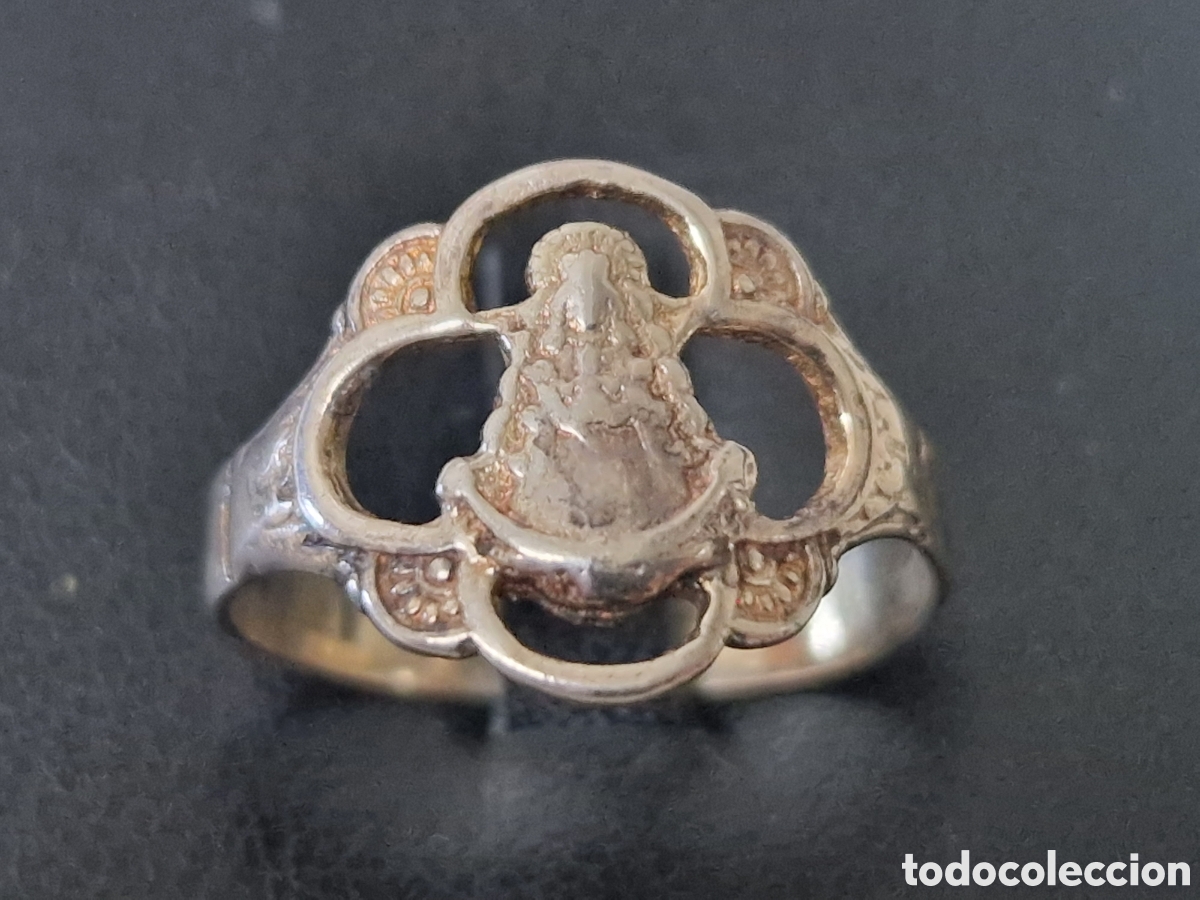 Joyeria: ANILLO DE PLATA DE LEY Y VIRGEN - Foto 5
