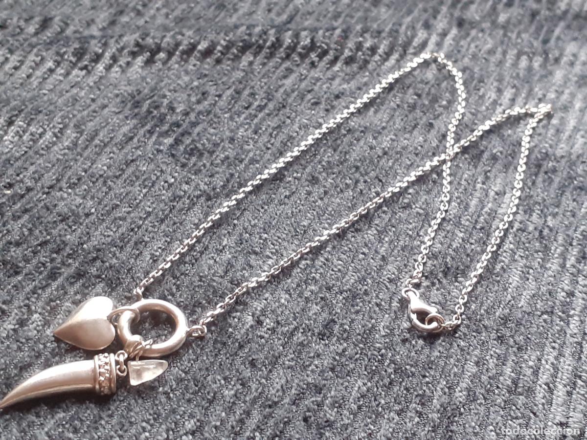 Joyeria: Cadena y colgantes de plata - Foto 2