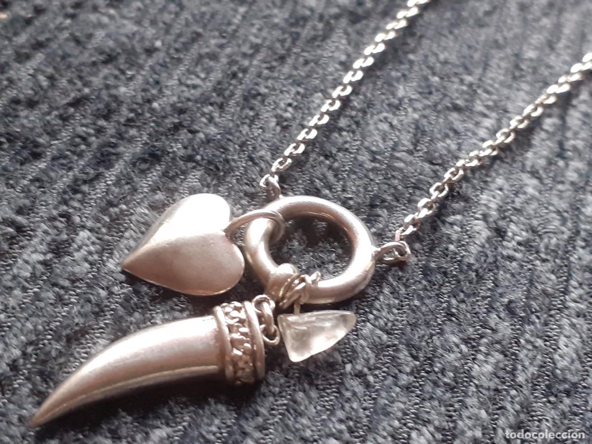 Joyeria: Cadena y colgantes de plata - Foto 1