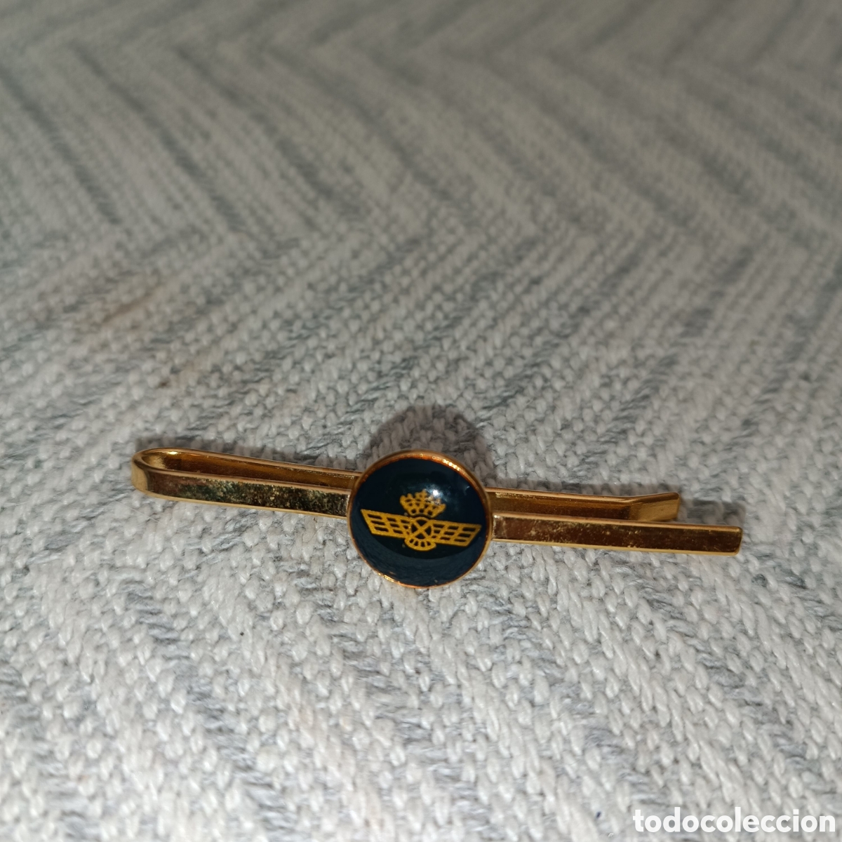 Joyeria: Pisacorbatas dorado ejercito del aire - Foto 1