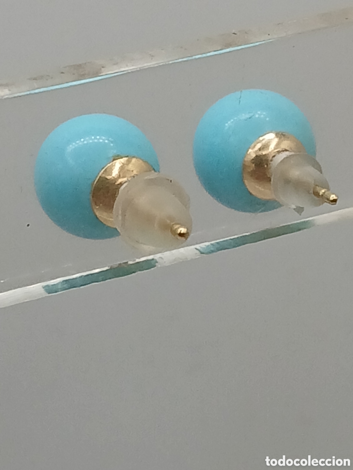 Joyeria: Pendientes oro 18quilates y opalina - Foto 4