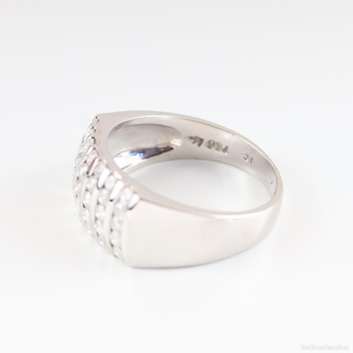 Joyeria: Anillo oro con diamantes en carril - Foto 7