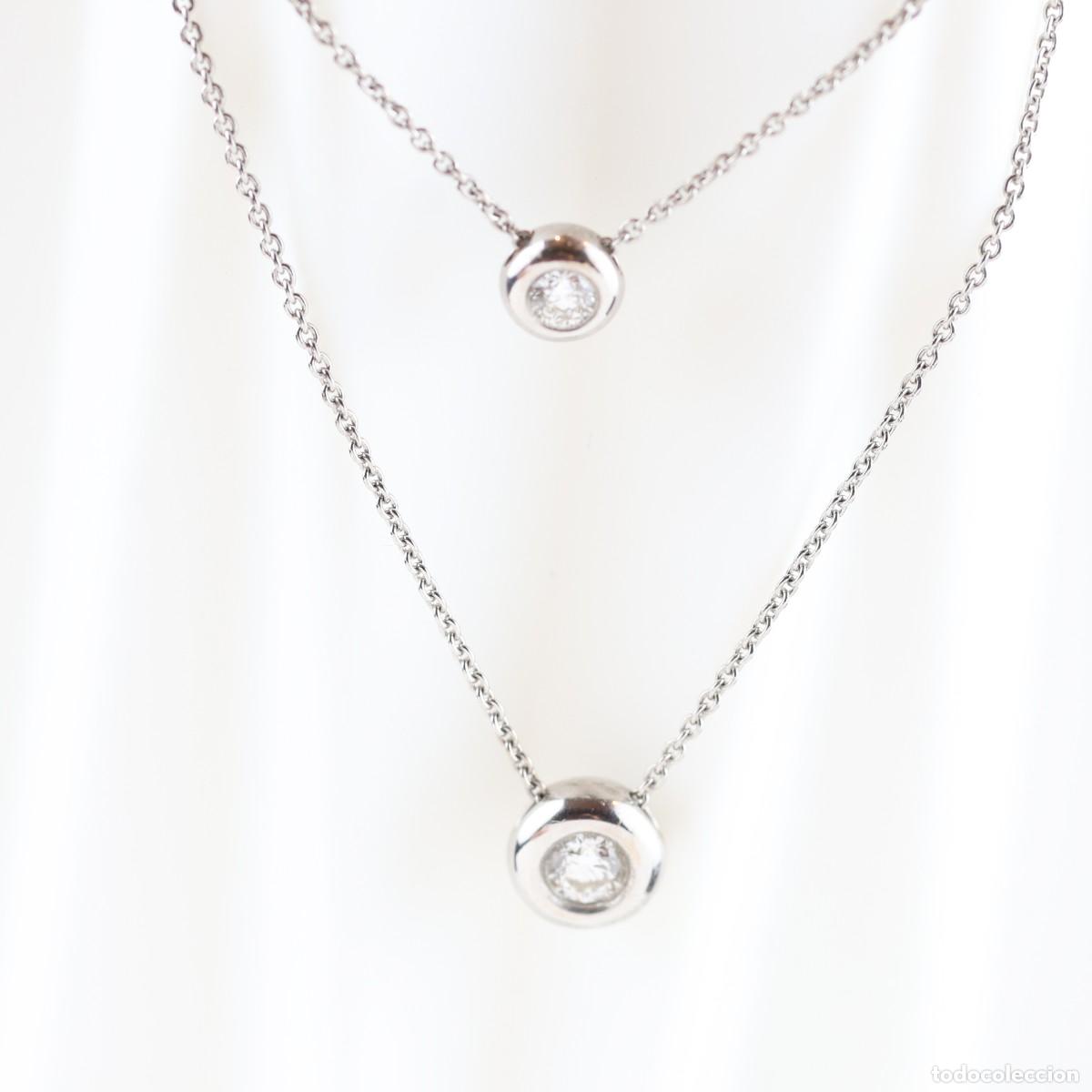 Joyeria: Gargantilla oro con diamantes - Foto 1