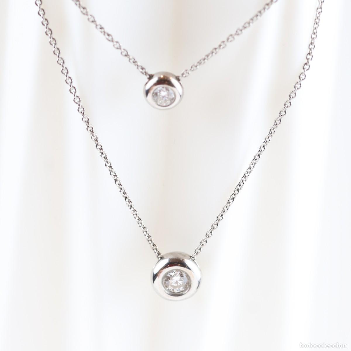 Joyeria: Gargantilla oro con diamantes - Foto 2