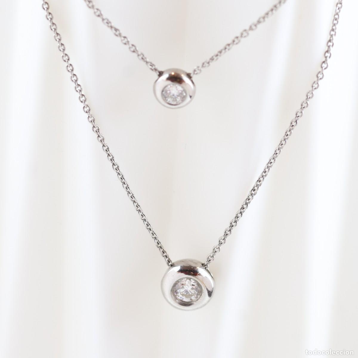 Joyeria: Gargantilla oro con diamantes - Foto 3